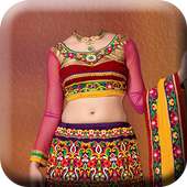 Lengha Choli Photo Suit