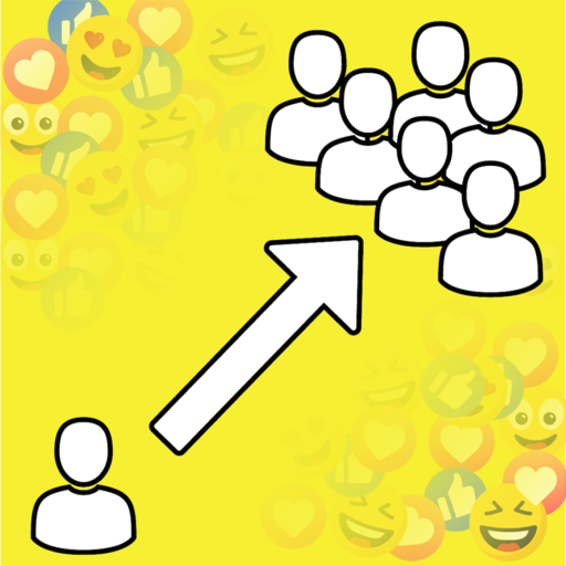 Get followers and visibility for Snap icon