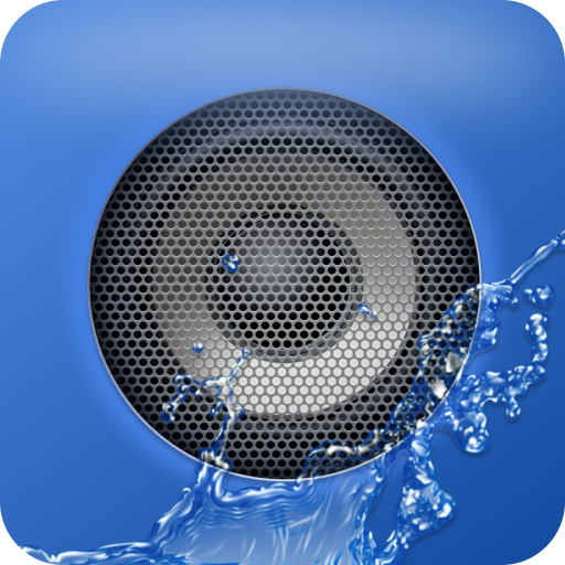 Speaker cleaning Remove water icon