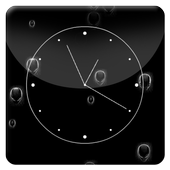 Alien HD Analog Clock  LWP icon