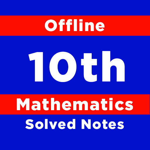 10th class math solved notes offline icon