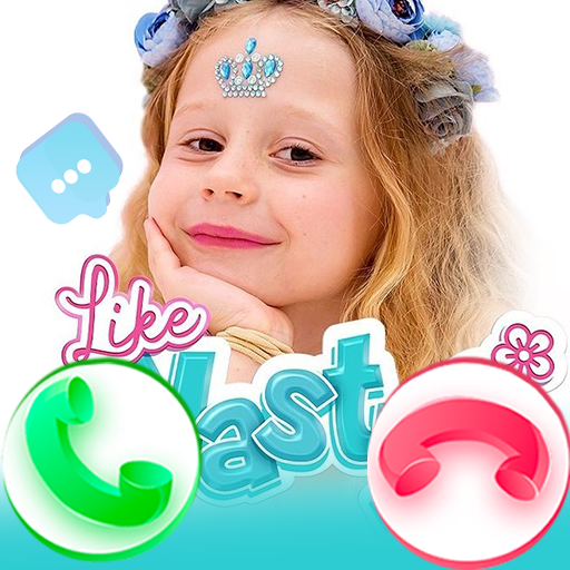 Like Nastya Fake call icon