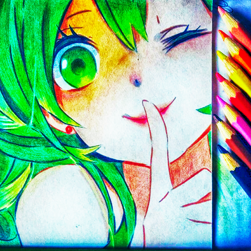 Draw anime &amp; manga icon