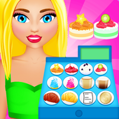 Cake Cooking Cashier Game icon