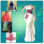 Girls In Suit Photo Editor: Girls Dress Collection icon