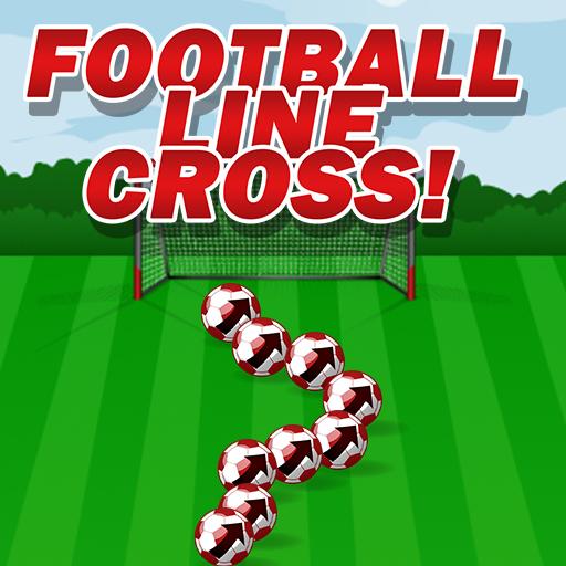 Football Line Cross icon