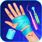 Hand Surgery 2018 : Bone Doctor Game иконка