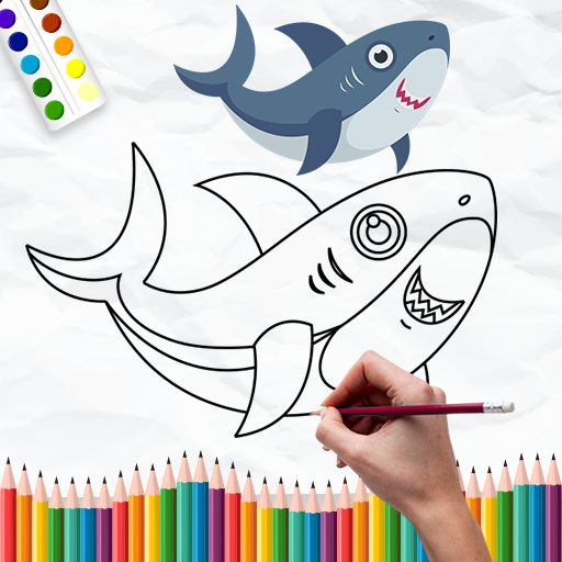 Shark Draw Step by Step icon