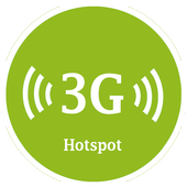 Share mobile Internet 3g icon
