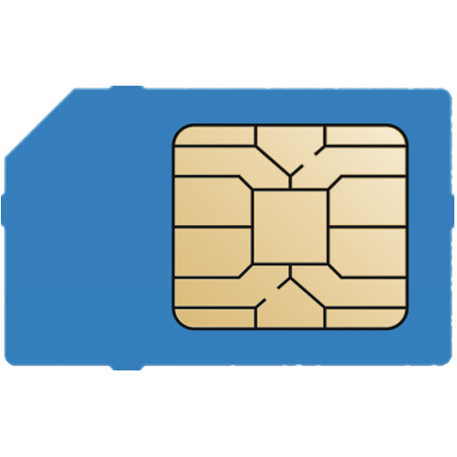 Sim &amp; Carrier Info icon