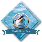 Dolphin Clock Live WallPaper icon