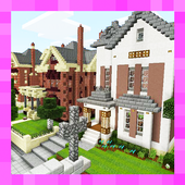 Map for MCPE Neighborhood megapolis Minecraft PE icon