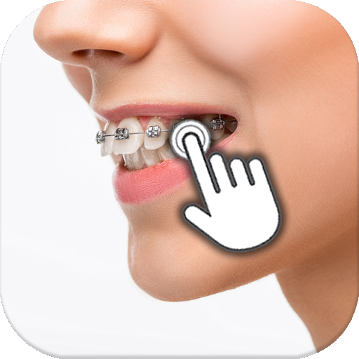 Braces on teeth FX: Photo editor icon