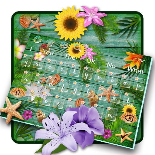 Tropical Flowers Keyboard icon