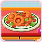 Make donuts cooking games icon