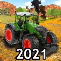 Modern Landbouw Tractor Het rijden Simulator 2021 on 9Apps