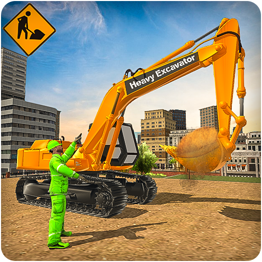 Excavator Construction Games icon