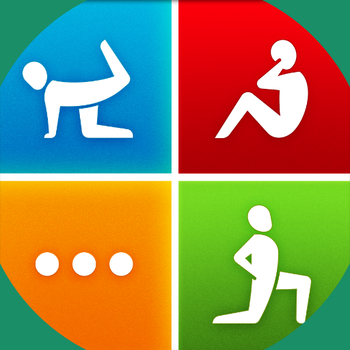 Gym Trainer bodybuilding icon