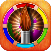 Sketch Drawing Paint Color أيقونة