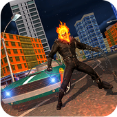 Grand Monster Ghost Skull Fire superhero Attack icon