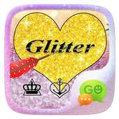 (FREE) GO SMS GLITTER THEME on 9Apps