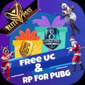 Free UC &amp; RP For PUBG icon