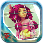Slide Puzzle For Mia And Me icon