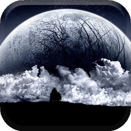 Księżyc na żywo Tapety icon