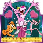super pink world panther  adventures icon