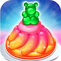 Color Rainbow Sweet Gummy Candy Maker Game