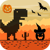 Dino chrome T-rex Runner icon