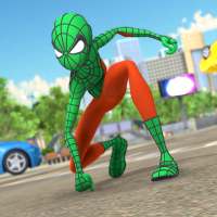 Spider Stickman Gangstar Crime Rope Hero