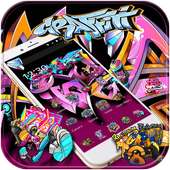 3 डी भित्तिचित्र विषय graffiti on 9Apps
