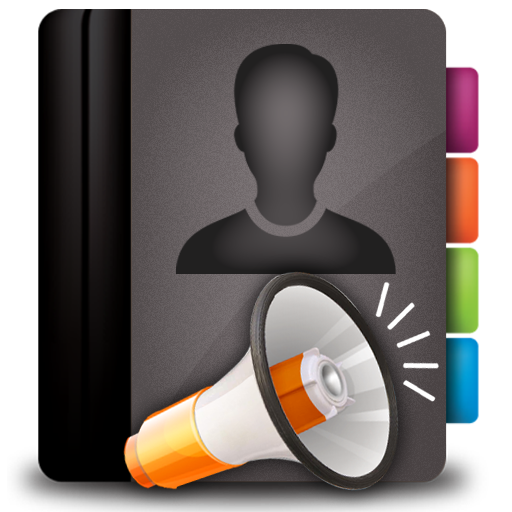 Contact Name Announcer: Phone Number Voice Tag icon