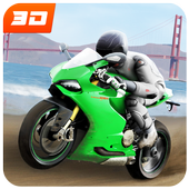 ikon Traffic Rider : City Highway Traffic Racer Game 3D