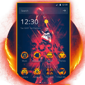 Cool Basketball NBA theme keyboard icon