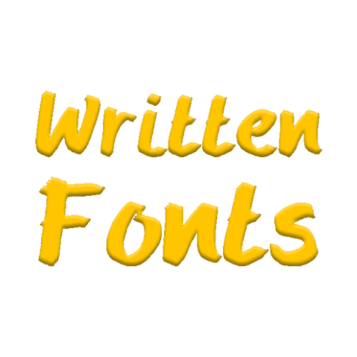 Written Fonts for FlipFont icon