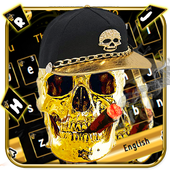 Tastiera Skull Hip Hop 3D icon