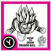 How to draw dragon ball icon