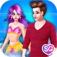 The Secret Mermaid Rescue Love Crush Story Part 2