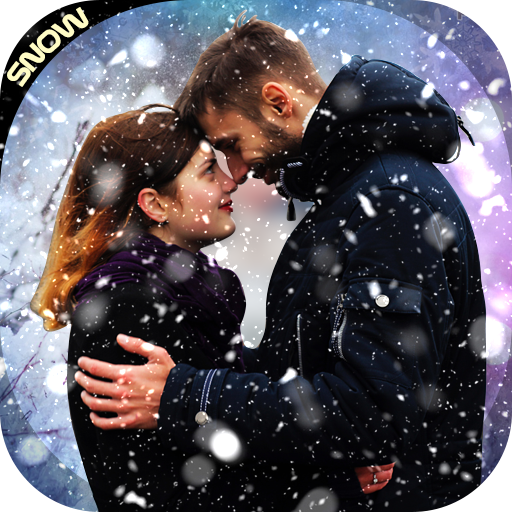 Snow Photo Editor - Colorful Snow icon