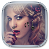 Piercing Stickers Image Editor icon