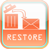 Restore text messages and Backup icon