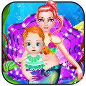 Mermaid Baby Born - Girls Game icon