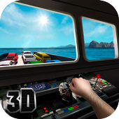 Cargo Ship Car Transporter 3D icon