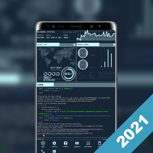 2021 New Launcher - Aris Hacker Theme icon