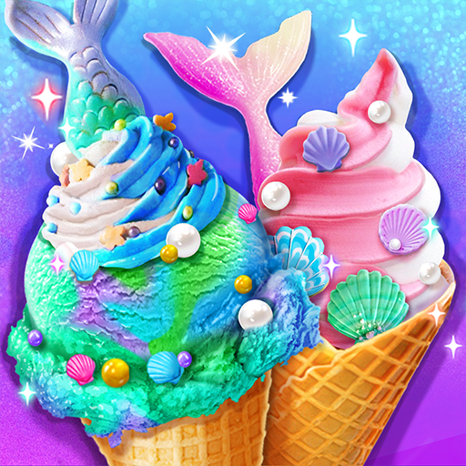 Mermaid Ice Cream - Princess Shop icon