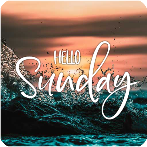 Happy Sunday أيقونة