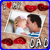 father's day greeting icon