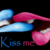 Kiss me icon